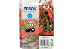 Epson 503 T09Q240 C13T09Q24010 azurová (cyan) originální cartridge