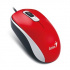 Genius Mouse DX-110 31010116111, 1000DPI, optic, 3tl., wired USB, red, standard, universal