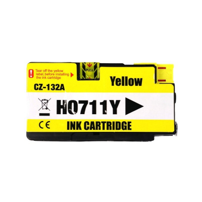 Compatible cartridge with HP 711 CZ132A yellow 