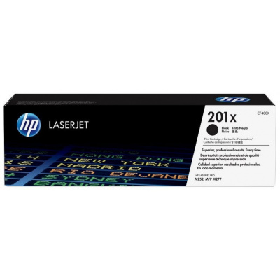 HP 201X, CF400XD black original toner