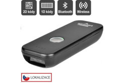 Virtuos EHE0011 CCD 2D scanner HW-856A mini, wireless, handheld, black