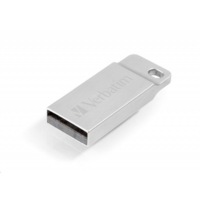 VERBATIM Flash Disk 16GB Metal Executive, USB 2.0, silver