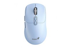 Myš bezdrátová, Genius NX-8080S BT, modrá, optická, 1600DPI