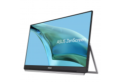 ASUS ZenScreen MB249C 90LM0865-B01170 Monitor, 23.8", IPS, FHD, 75Hz, 5ms, Black, 3R
