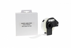 Brother DK-11203, 17mm x 87mm, roll, compatible labels