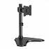 Powerton ERGO BASEO Adjustable monitor stand, black, 20KG, freestanding, 17"-49", 75x75/100x100