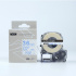Epson LK-7TLN, ST36BW, 36mm x 9m, blue text / clear tape, compatible tape