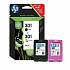 HP 301 N9J72AE black/color (black/color) original ink cartridge, expired