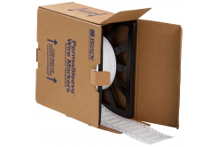 Brady LSZH-375-2-WT / 141242, labels, THT Low Smoke Halogen Free Permasleeve Wire Marking Sleeves, 50.80 mm x 16.40 mm