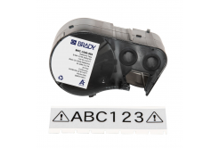 Brady M5C-1000-584 / 170935, 25.40 mm x 6.10 m, Plastic, black text / white tape