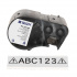 Brady M5C-1000-584 / 170935, 25.40 mm x 6.10 m, Plastic, black text / white tape