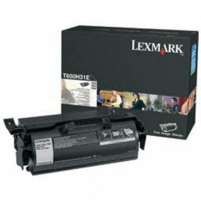 Lexmark T650H31E black original toner