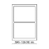 Self-adhesive labels 180 x 130 mm, 2 labels, A4, 100 sheets
