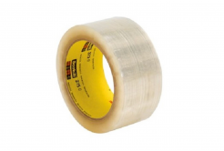 3M 375E Packing tape, transparent, 75 mm x 66 m