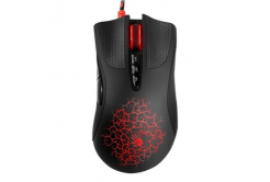 A4Tech Bloody A90A Blazing Mouse, 6200 DPI, optical, 8 buttons, wired USB, black, gaming, V-Track, CORE3