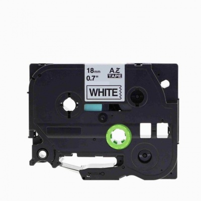 Brother TZe-V241, 18mm x 5,5m, black text / white tape, vinyl, compatible tape