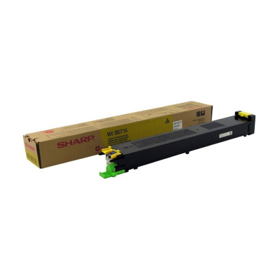Sharp MX18GTYA yellow original toner