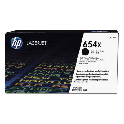 HP 654X CF330X black original toner