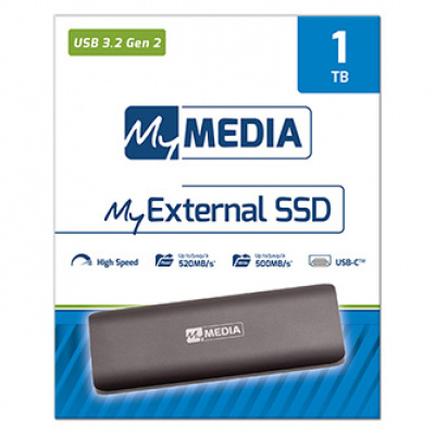 SSD MyMedia externí USB 3.2 Gen 2, 128GB, 69283