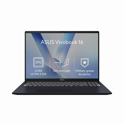 ASUS Vivobook 16/X1607AA-MB056/U5-325/16"/WUXGA/32GB/1TB/Intel int/no OS/Blue/2R