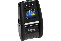 Zebra ZQ610 Plus ZQ61-AUX2E14-00 mobile printer, 2"/48mm; English/Latin fonts, ZPL, Wi-Fi 6 Dual Radio (802.11AX / BT5.x), Linerless Platen, 0.75" Core, Group E, Shoulder strap, Belt clip