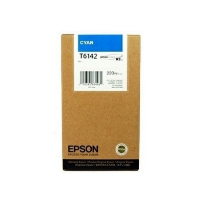 Epson original ink cartridge C13T614200, cyan, 220ml, Epson Stylus pro 4400, 4450