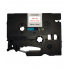 Compatible tape Brother TZ-152 / TZe-152, 24mm x 8m, red text / transparent tape
