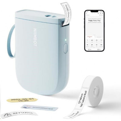 Niimbot D11-H Smart 1AA57331612, label maker, blue + label roll