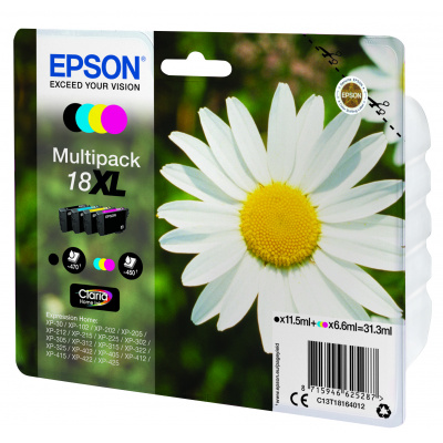 Epson 18XL T181640 C13T18164022 color (CMYK) original ink cartridge