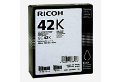 Ricoh originální gelová náplň 405836, black, 10000 pages, GC 42K, Ricoh SG K3100DN, Aficio SG K3100DN