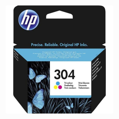 HP 304 N9K05AE color original ink cartridge