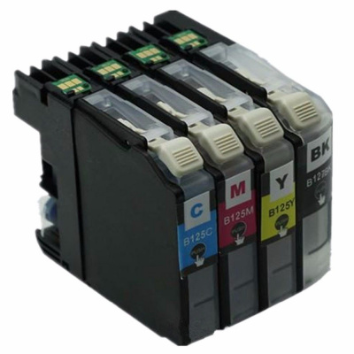 Brother LC-125XL/LC-127XL multipack compatible inkjet cartridge