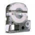 Epson LC-5WBN, SS18KW, 18mm x 8m, black text / white tape, compatible tape