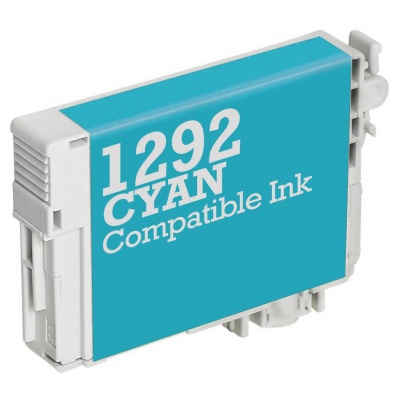 Epson T1292 cyan compatible inkjet cartridge