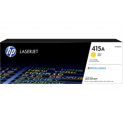 HP 415A W2032A yellow original toner