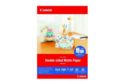 Canon Matte Photo Paper MP-101D 4076C006, 240 g/m2, 7x10cm, 20pcs, matte, inkjet, white, photo paper
