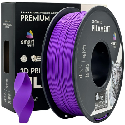 Smart Print FG-S54-E1, 3D filament, PLA+, 1,75mm, 1000g, Purple