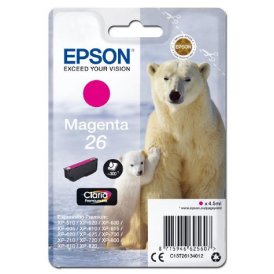 Epson 26 T2613 magenta original ink cartridge
