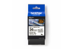 Brother TZ-SL261 / TZe-SL261 Pro Tape, 36mm x 8m, black text / white tape, original tape