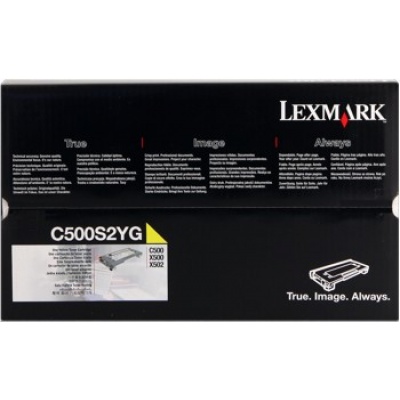 Lexmark C500S2YG yellow original toner