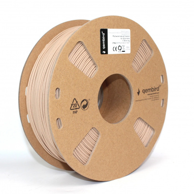 Gembird 3DP-PLA-WD-01-NAT, 3D filament, PLA, 1,75mm, 1000g, Natural