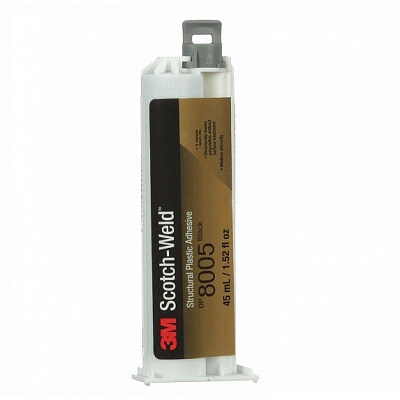 3M DP8005 Black Scotch-Weld™, for bonding plastics, black, 45 ml