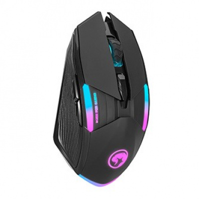 Marvo Mouse M291, 6400DPI, optika, 6tl., wired USB, black, gaming, backlit