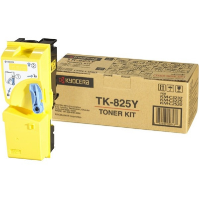Kyocera Mita TK-825Y yellow original toner