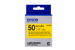 Epson LabelWorks LK-9YBP C53S659002 50mm x 8m, black text / pastel yellow tape, original tape