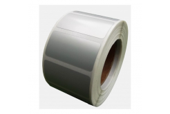 Self-adhesive foil 36x18 mm, 2000pcs, silver, thermo, roll