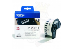 Brother DK-22211, 29mm x 15,24m, coated with foil, original continuous roll