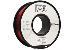 Professional Lab FG-P200-E1, 3D filament, PETG, Transparent Red, 1kg, 1,75mm