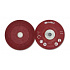 3M Ribbed Backing Pad for Fibre Discs, Red 115 mm M14