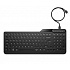 HP 400 Backlit wired keyboard (USB) CZ, black